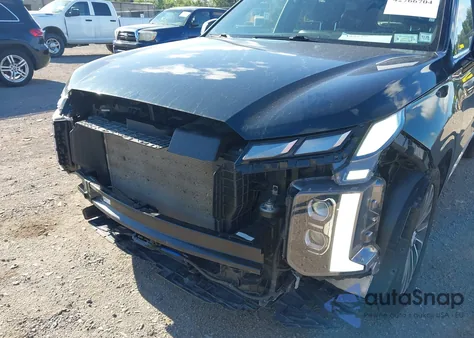 2024 Hyundai Palisade Calligraphy from USA, damaged, VIN KM8R7DGE1RU681332